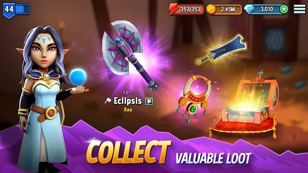 Shop Titans: RPG Idle Tycoon — скриншот 4