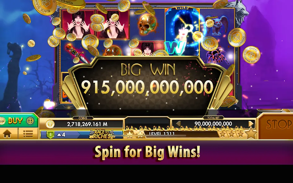 Black Diamond Casino Slots — скриншот 2 Black Diamond Casino Slots — скриншот 2