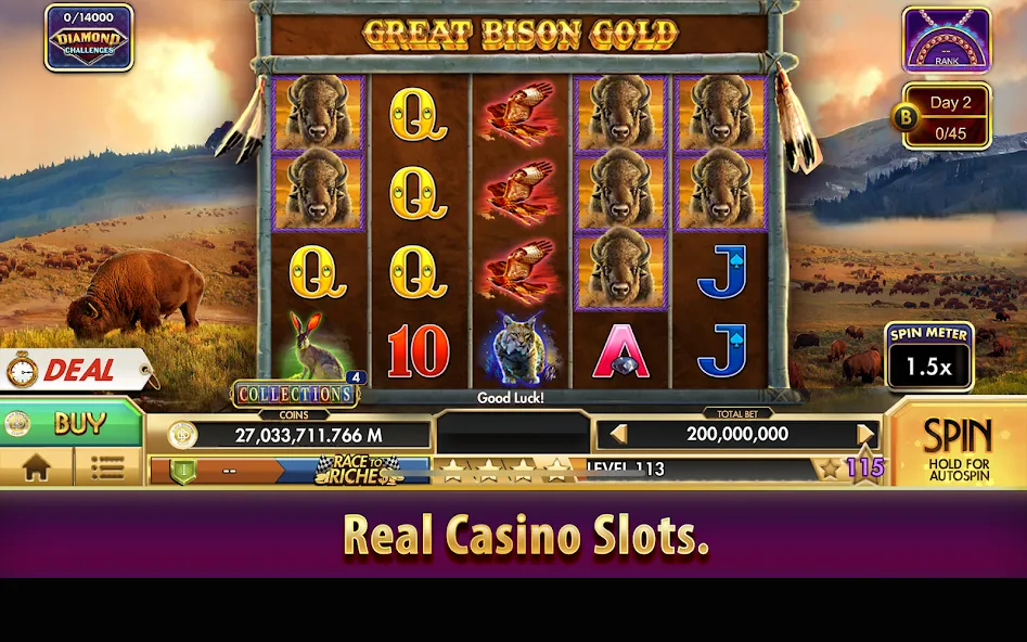 Black Diamond Casino Slots — скриншот 3 Black Diamond Casino Slots — скриншот 3