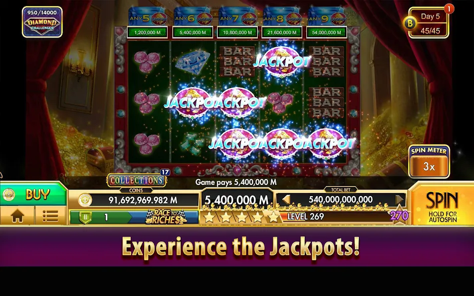 Black Diamond Casino Slots — скриншот 4 Black Diamond Casino Slots — скриншот 4