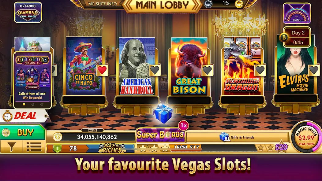 Black Diamond Casino Slots — скриншот 5