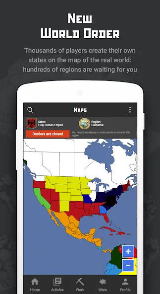 Rival Regions: world strategy — скриншот 1