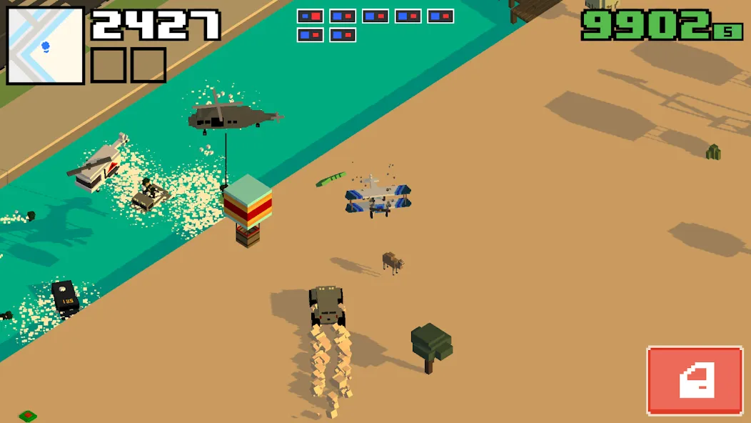 Smashy Road: Wanted 2 — скриншот 2