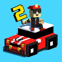 Smashy Road: Wanted 2 — МОД Много денег и всё разблокировано