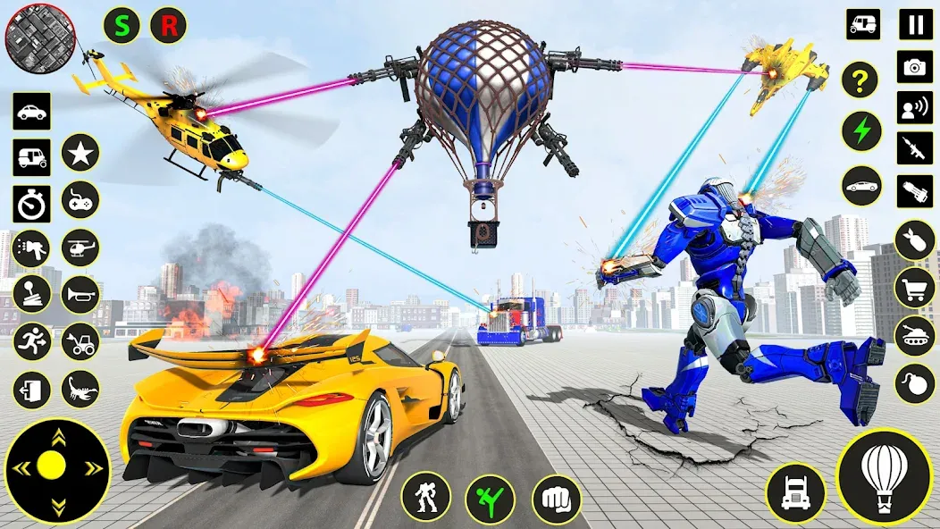 Truck Game - Car Robot Games — скриншот 4