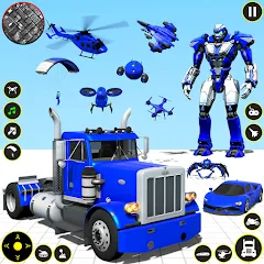 Truck Game - Car Robot Games на телефон — Много денег