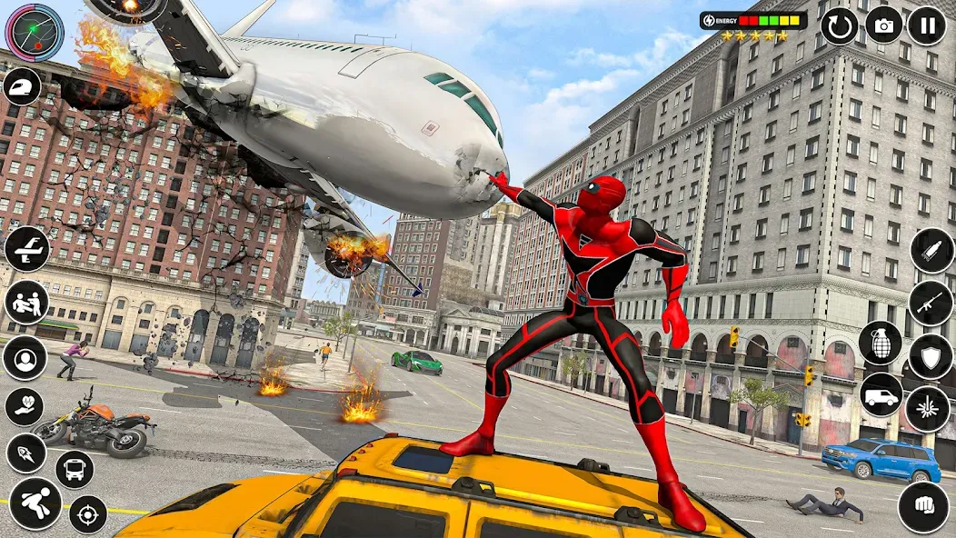 Spider Rope Games - Crime Hero — скриншот 3