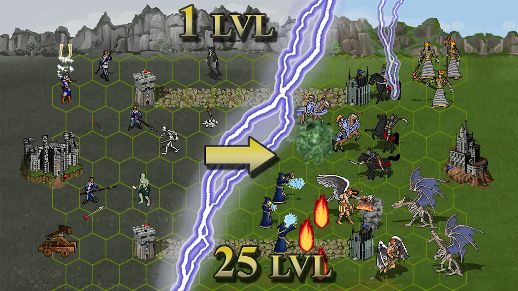 Heroes of Might: Magic arena 3 — скриншот 4