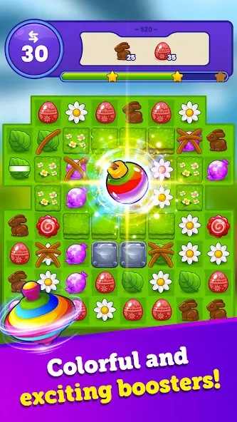 Easter Magic - Match 3 Game — скриншот 2