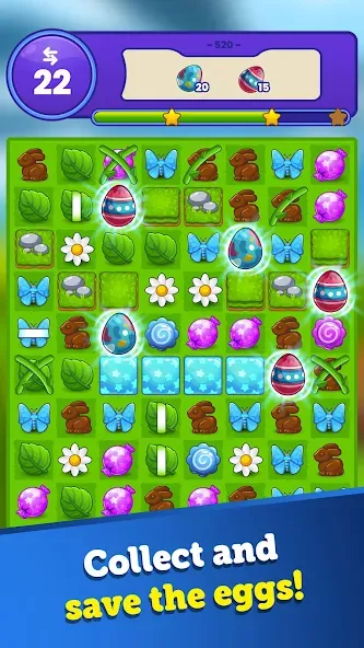 Easter Magic - Match 3 Game — скриншот 3