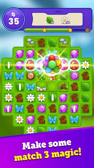 Easter Magic - Match 3 Game — скриншот 5