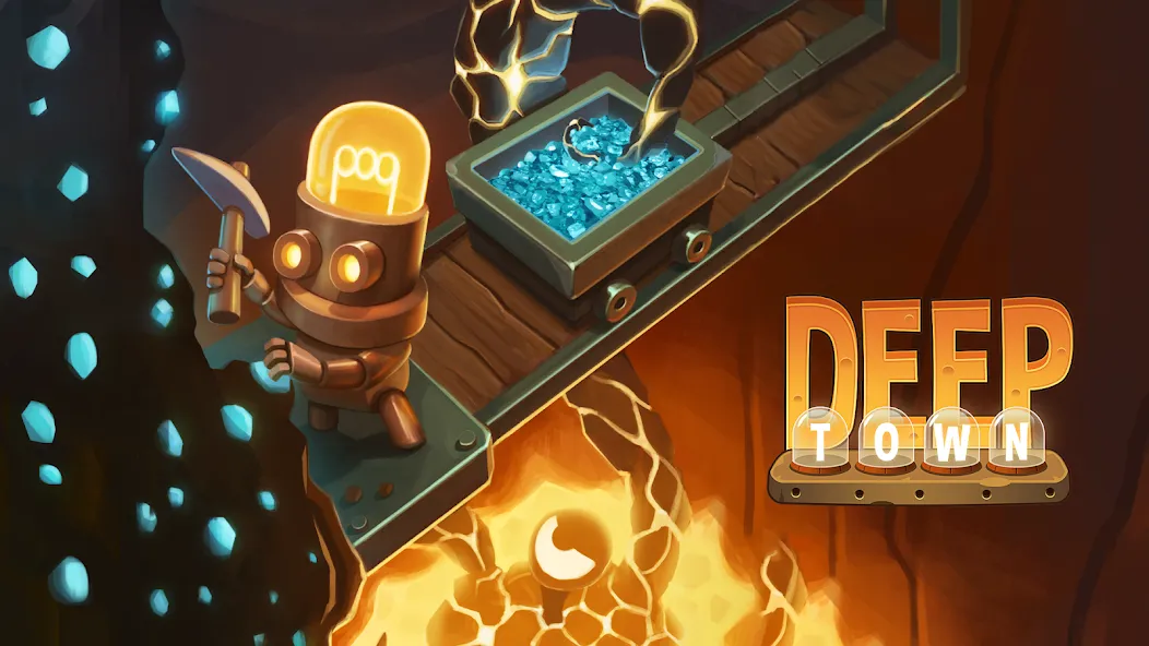 Deep Town: Idle Mining Tycoon — скриншот 1