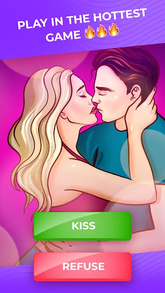 Kiss Me: Kissing Games 18+ — скриншот 1