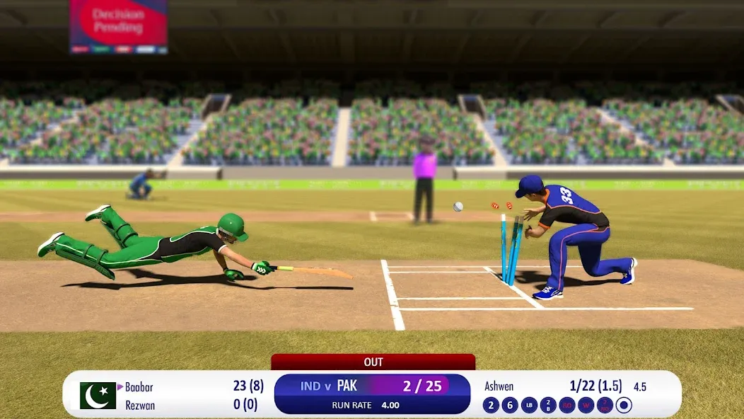 RVG Real World Cricket Game 3D — скриншот 1