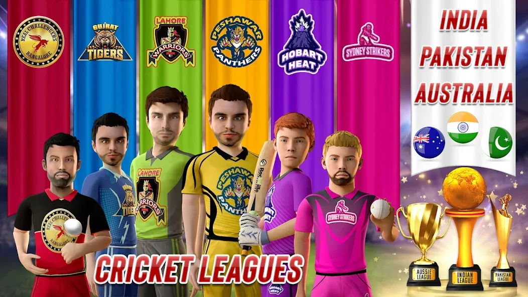 RVG Real World Cricket Game 3D — скриншот 5