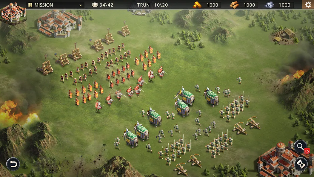 Grand War: Rome Strategy Games — скриншот 4 Grand War: Rome Strategy Games — скриншот 4