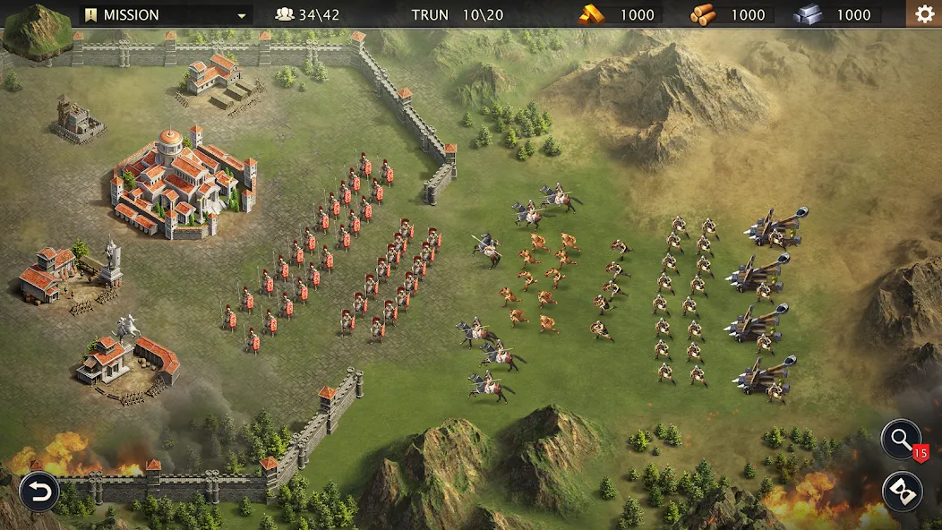 Grand War: Rome Strategy Games — скриншот 5