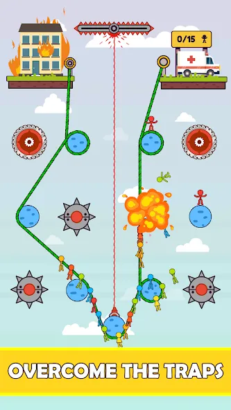 Rope Puzzle — скриншот 4