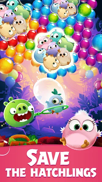 Angry Birds POP Bubble Shooter — скриншот 3