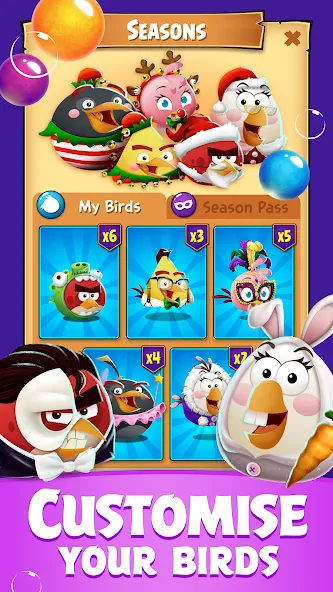 Angry Birds POP Bubble Shooter — скриншот 5