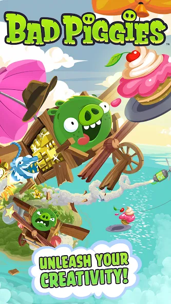 Bad Piggies — скриншот 1