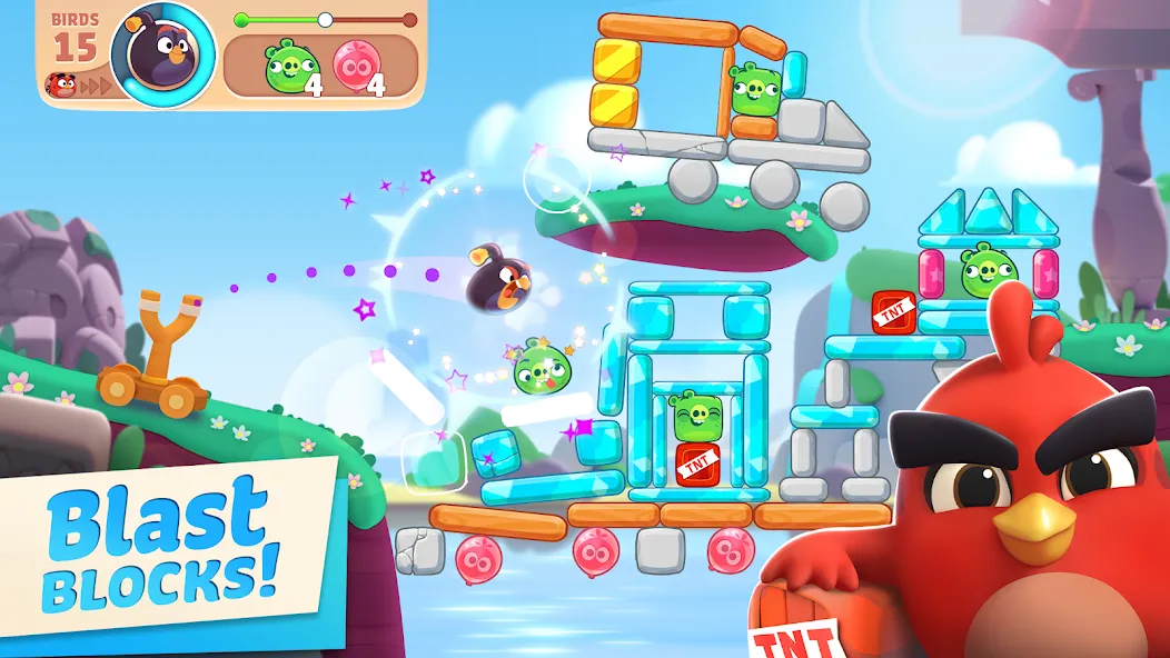 Angry Birds Journey — скриншот 1 Angry Birds Journey — скриншот 1