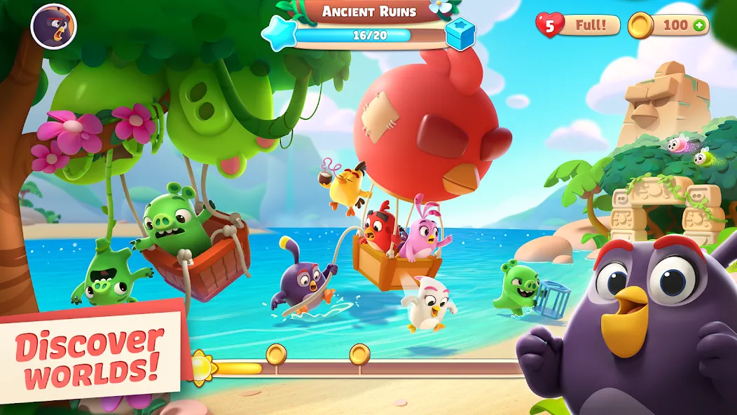 Angry Birds Journey — скриншот 2 Angry Birds Journey — скриншот 2