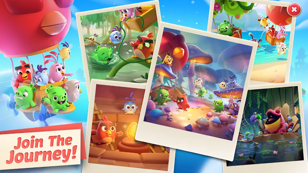 Angry Birds Journey — скриншот 5