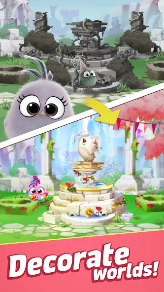 Angry Birds Match 3 — скриншот 4