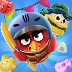 Angry Birds Match 3 — Модификация Много денег и жизней