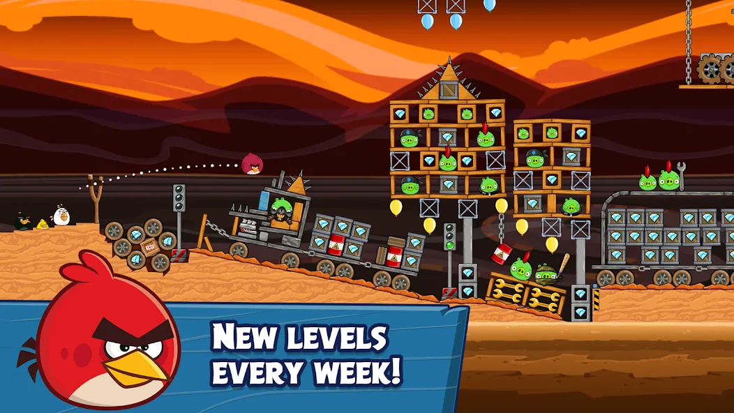 Angry Birds Friends — скриншот 2