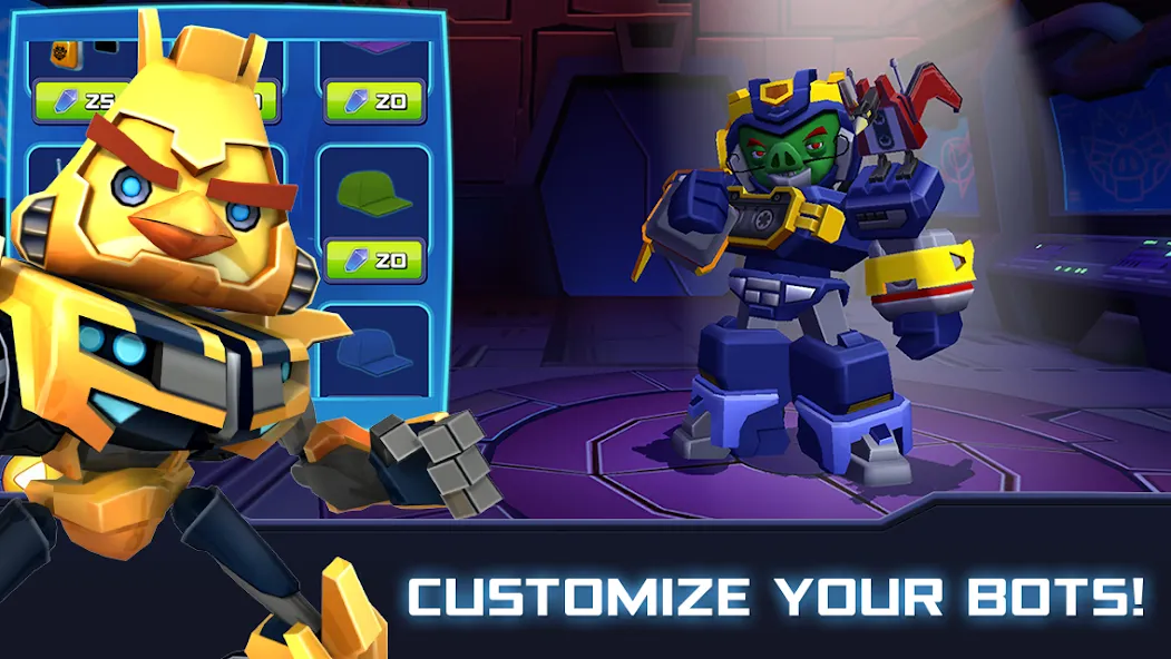 Angry Birds Transformers — скриншот 2 Angry Birds Transformers — скриншот 2