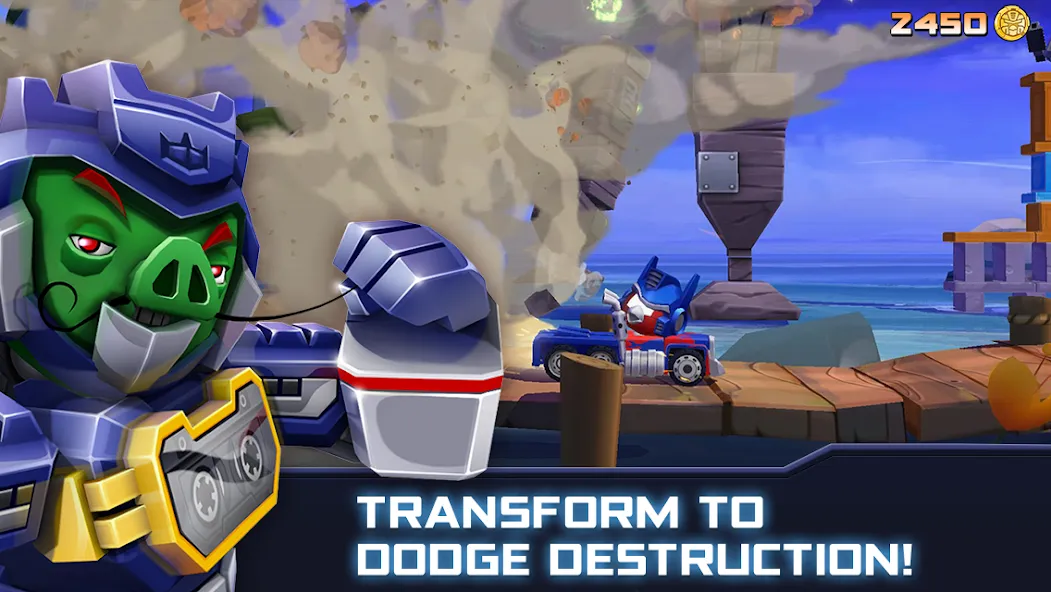 Angry Birds Transformers — скриншот 4 Angry Birds Transformers — скриншот 4