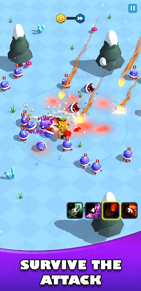 Idle Warrior Defence RPG — скриншот 2 Idle Warrior Defence RPG — скриншот 2