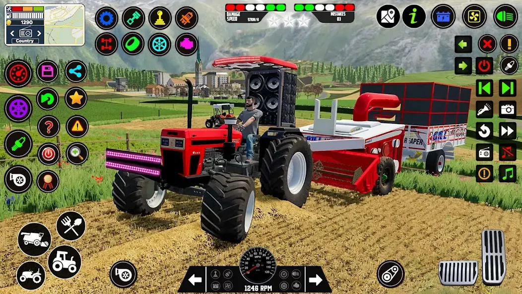 Indian Tractor Farming Games — скриншот 2