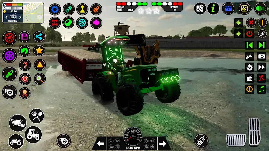 Indian Tractor Farming Games — скриншот 3
