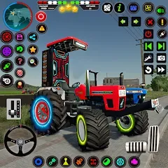 Скачать Indian Tractor Farming Games — Модификация Много денег