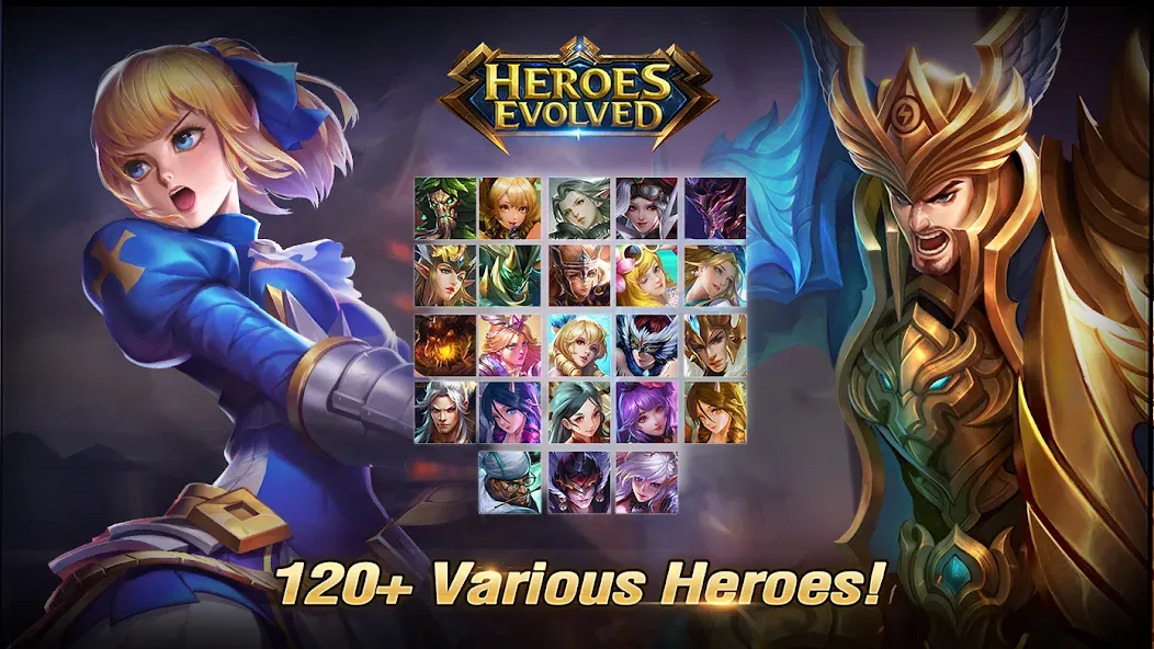 Heroes Evolved — скриншот 4 Heroes Evolved — скриншот 4