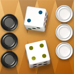 Backgammon Online - Взлом Все премиум доски и кубики разблокированы