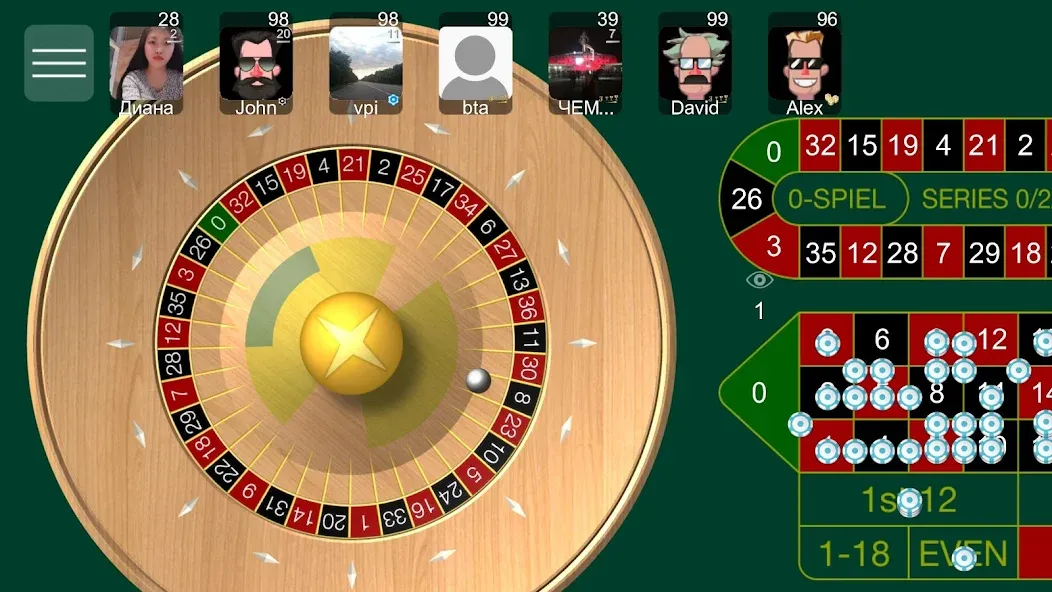 Roulette Online — скриншот 3