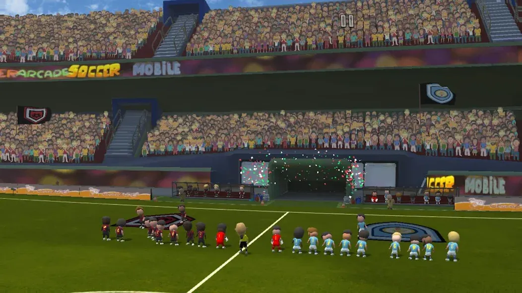 Super Arcade Soccer Mobile — скриншот 3 Super Arcade Soccer Mobile — скриншот 3
