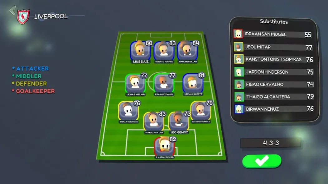 Super Arcade Soccer Mobile — скриншот 4 Super Arcade Soccer Mobile — скриншот 4