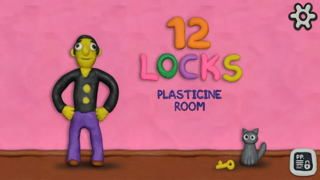 12 LOCKS: Plasticine room — скриншот 1