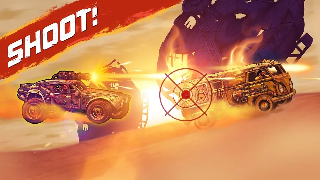 Road Warrior: Nitro Car Battle — скриншот 3