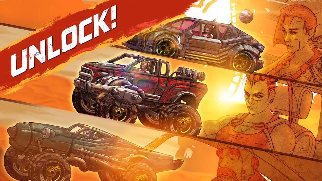 Road Warrior: Nitro Car Battle — скриншот 4