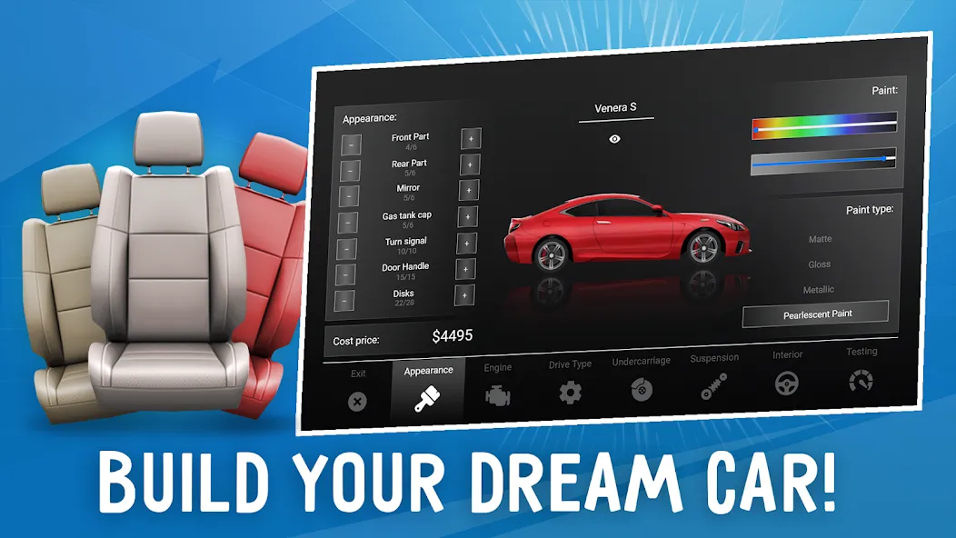 Car Company Tycoon — скриншот 1