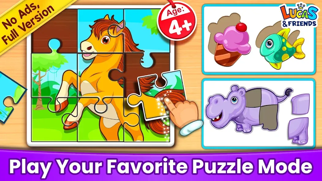Puzzle Kids: Jigsaw Puzzles — скриншот 1