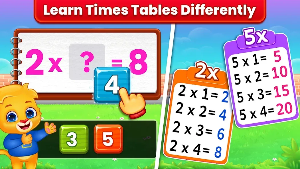Kids Multiplication Math Games — скриншот 2