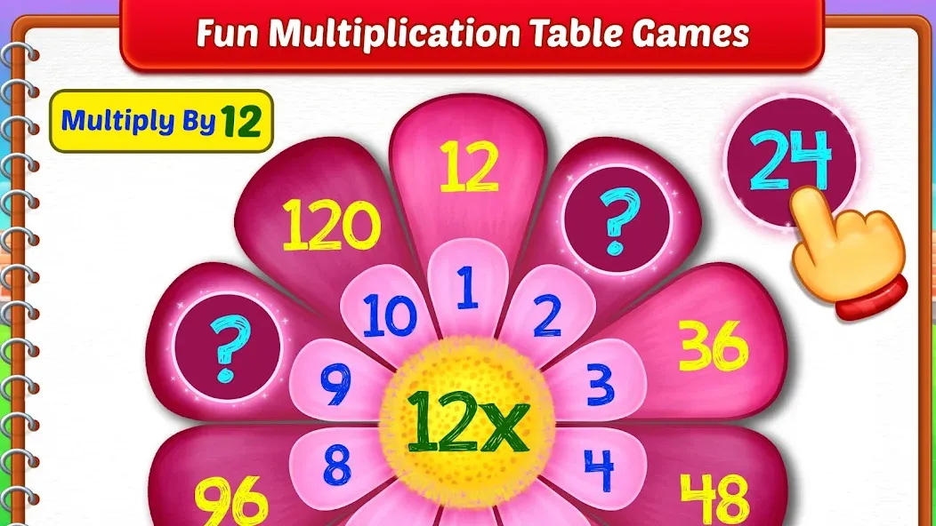 Kids Multiplication Math Games — скриншот 4