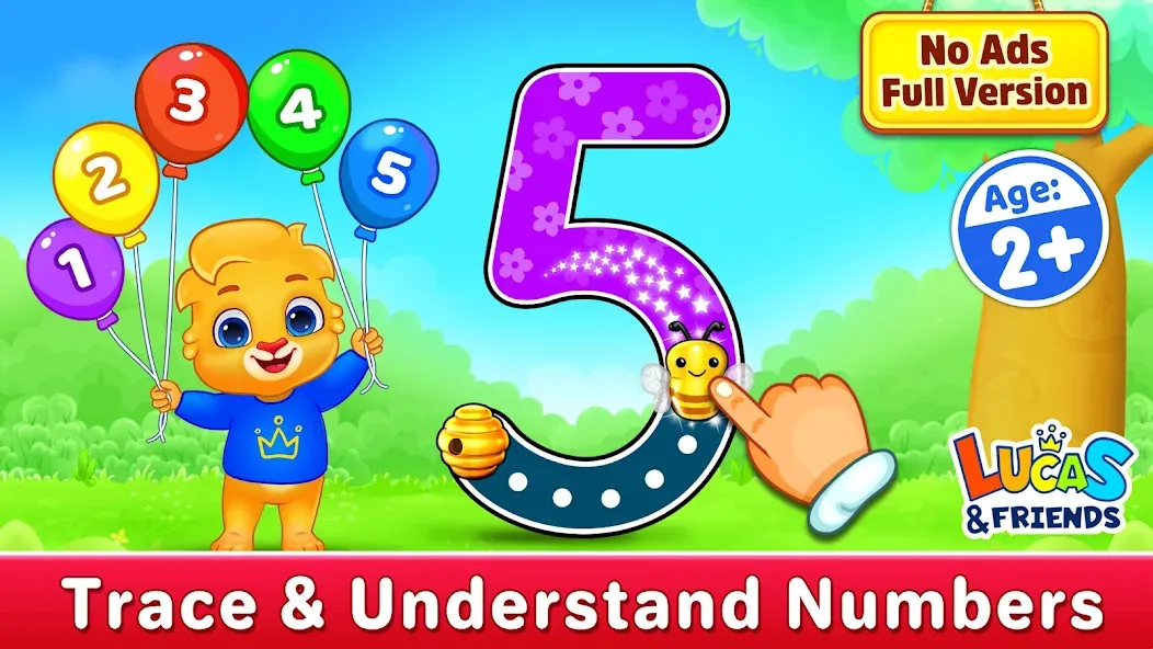 123 Numbers - Count & Tracing — скриншот 1